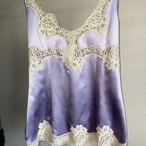 VINTAGE Y2K LILAC DOLCE & GABBANA SLIP TOP